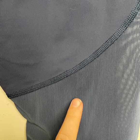NIKE Dri-fit Running Yoga Exercise Leggings Drawstring Hidden Pocket Mesh Detail - Picture 6 of 14